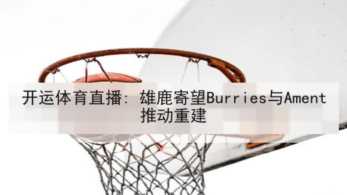 开运体育直播: 雄鹿寄望Burries与Ament推动重建
